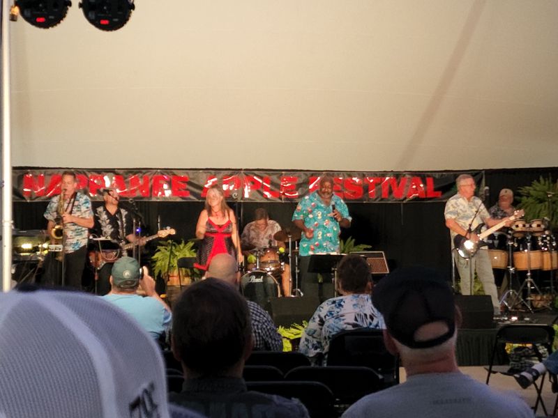 The Famous Giant Apple Pie at Nappanee Apple Festival