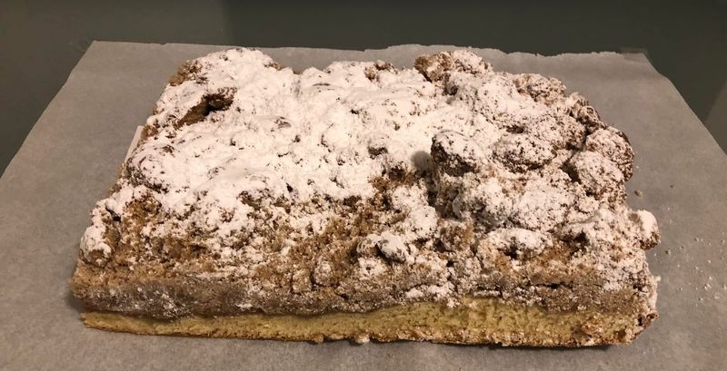 The Heavy Crumb Cake That Started It All