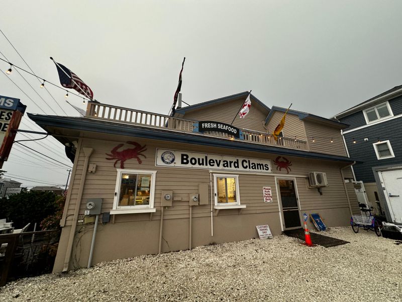 Tucked Inside a Working Seafood Market