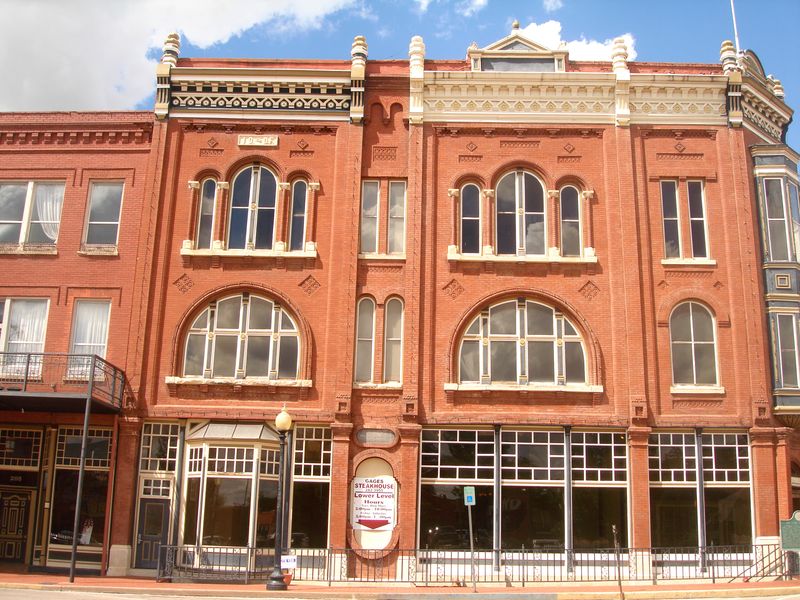 Victorian Architecture Along Harrison Avenue