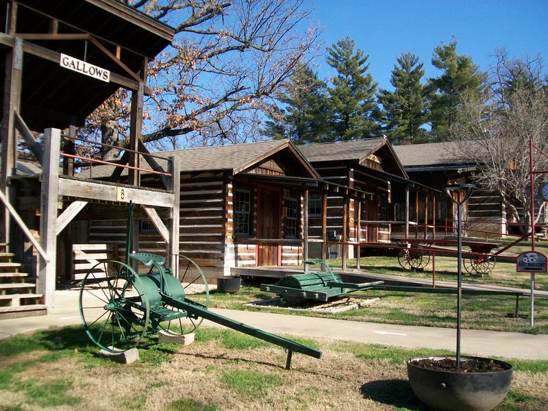 Over 100 Historic Buildings Create an Authentic Pioneer Settlement