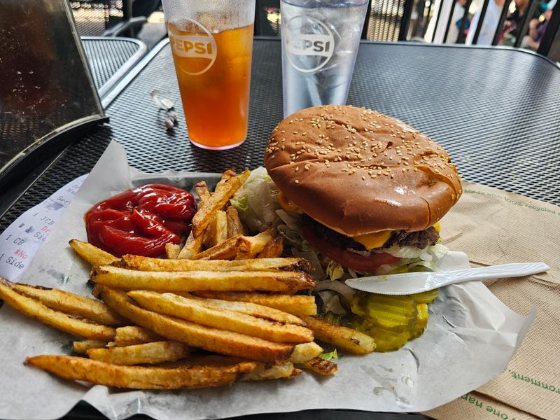 The Legendary Jumbo Burger That Requires a Battle Plan