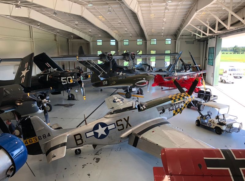 Walk Among Flying Legends in the World War II Hangars