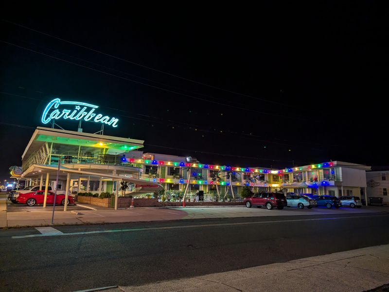The Caribbean Motel: Neon Palm Trees and Doo Wop Magic