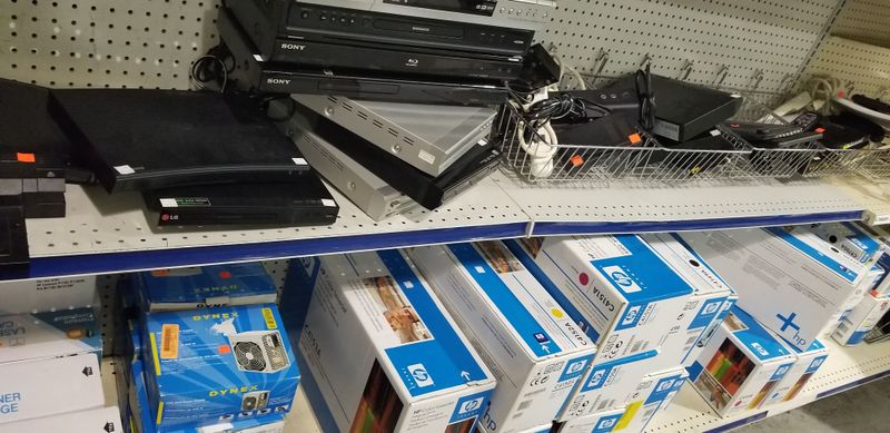 Electronics Section with Individual Pricing