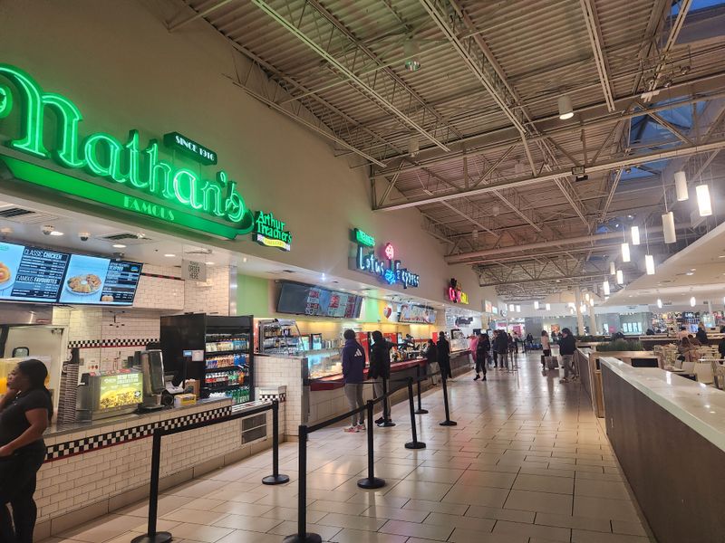 Massive Food Court and Dining Options Keep You Fueled