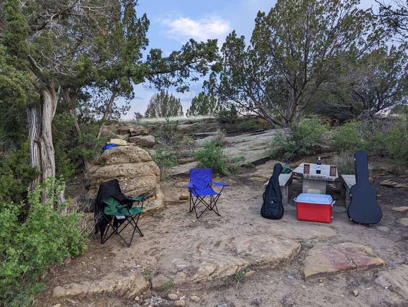 Camping in Complete Solitude and Natural Quiet