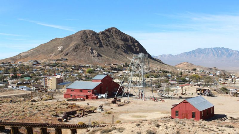 Tonopah Historic Mining Park Overlook