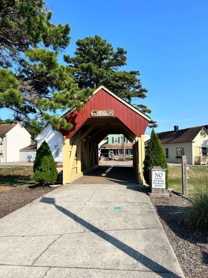 Charming Covered Bridges Adding Rustic Character