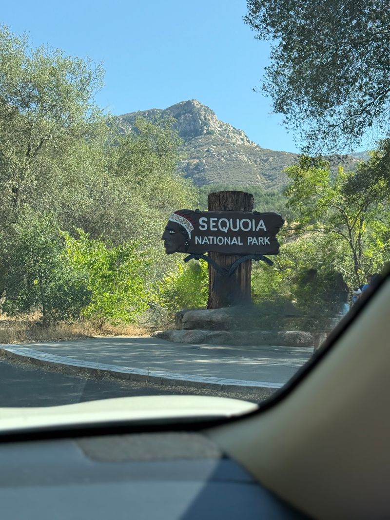 Afternoon Climb Through Three Rivers To Sequoia Gate