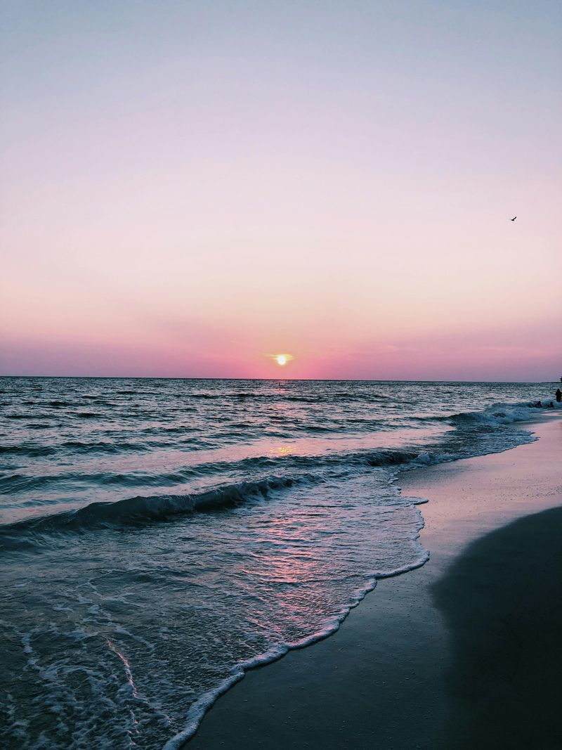 Sunrise And Sunset Beaches In One State