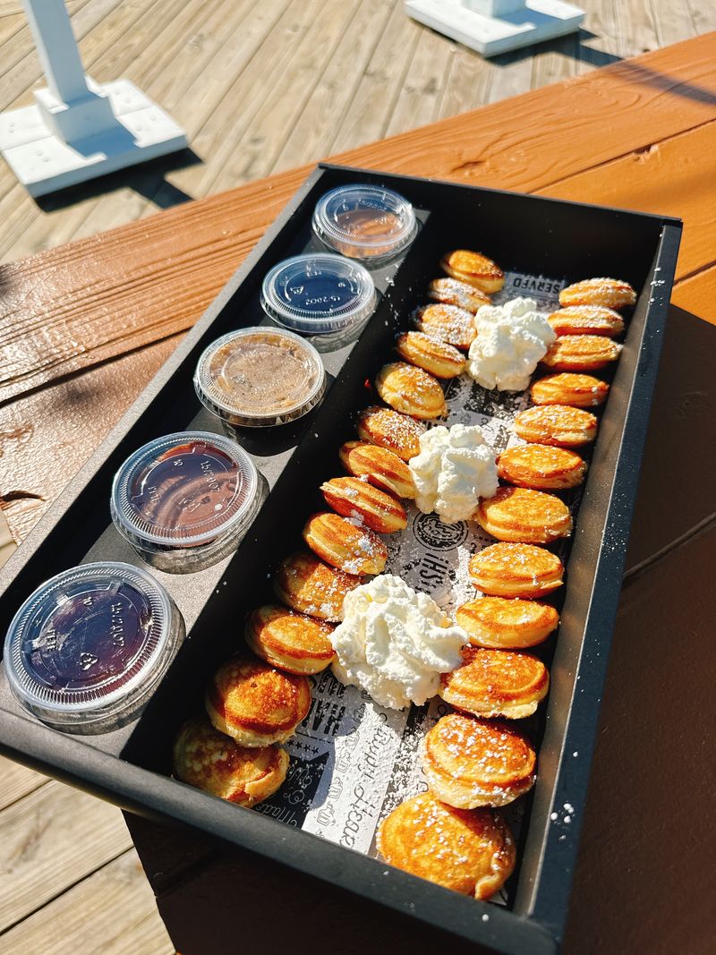 Buttermee Mini Pancakes Handheld Innovation in Asbury Park