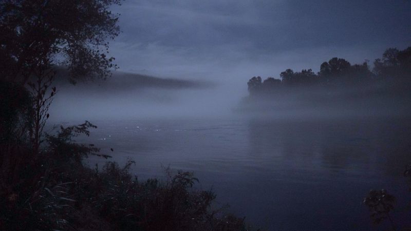 The Role Of The White River At Night