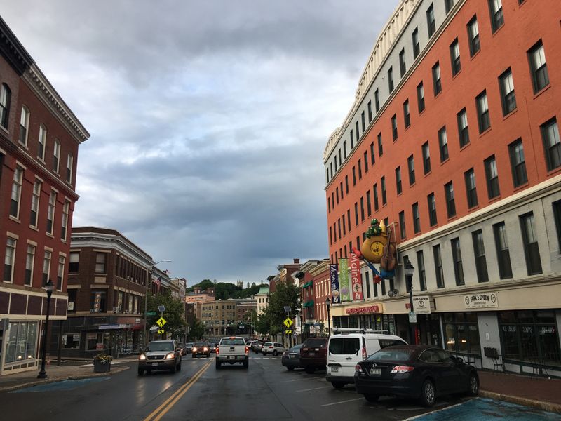 The Towering Paul Bunyan Statue on Main Street