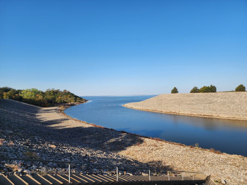 The Spillway and Dam