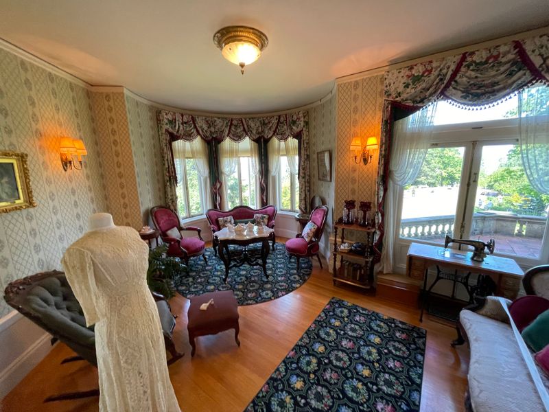 The Vanishing Woman in a Long Gown