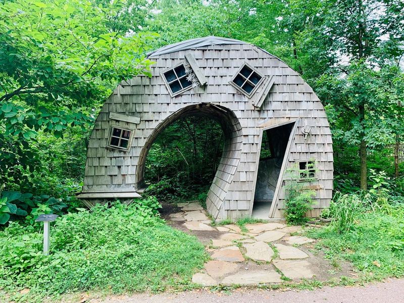 Twisted House Sculpture