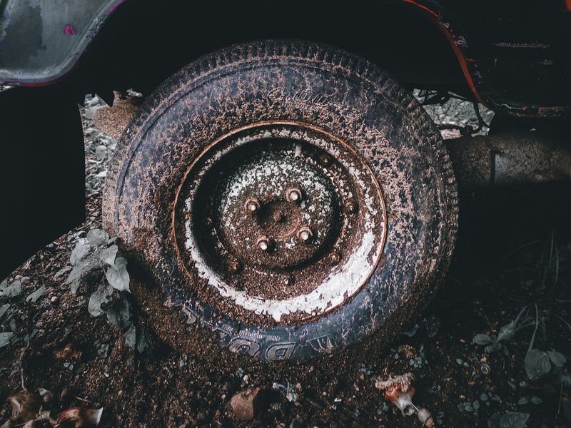 Dirty Tires Can Get You Pulled Over