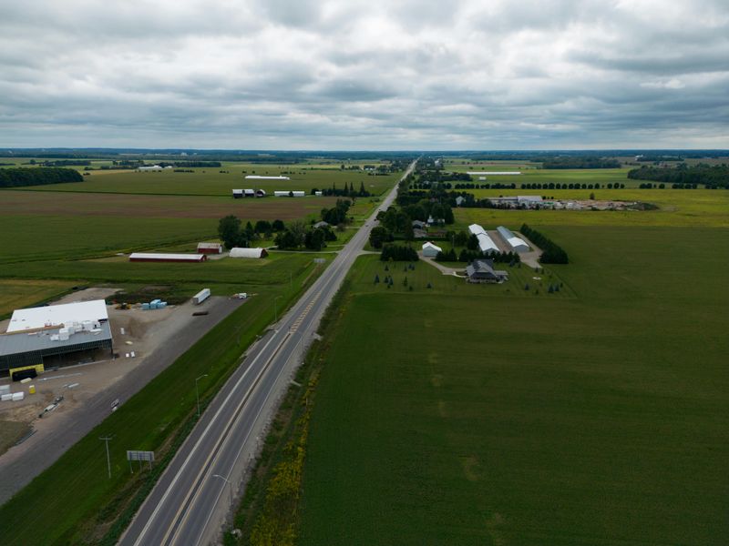 Flat Farmland Replaces Scenic Variety
