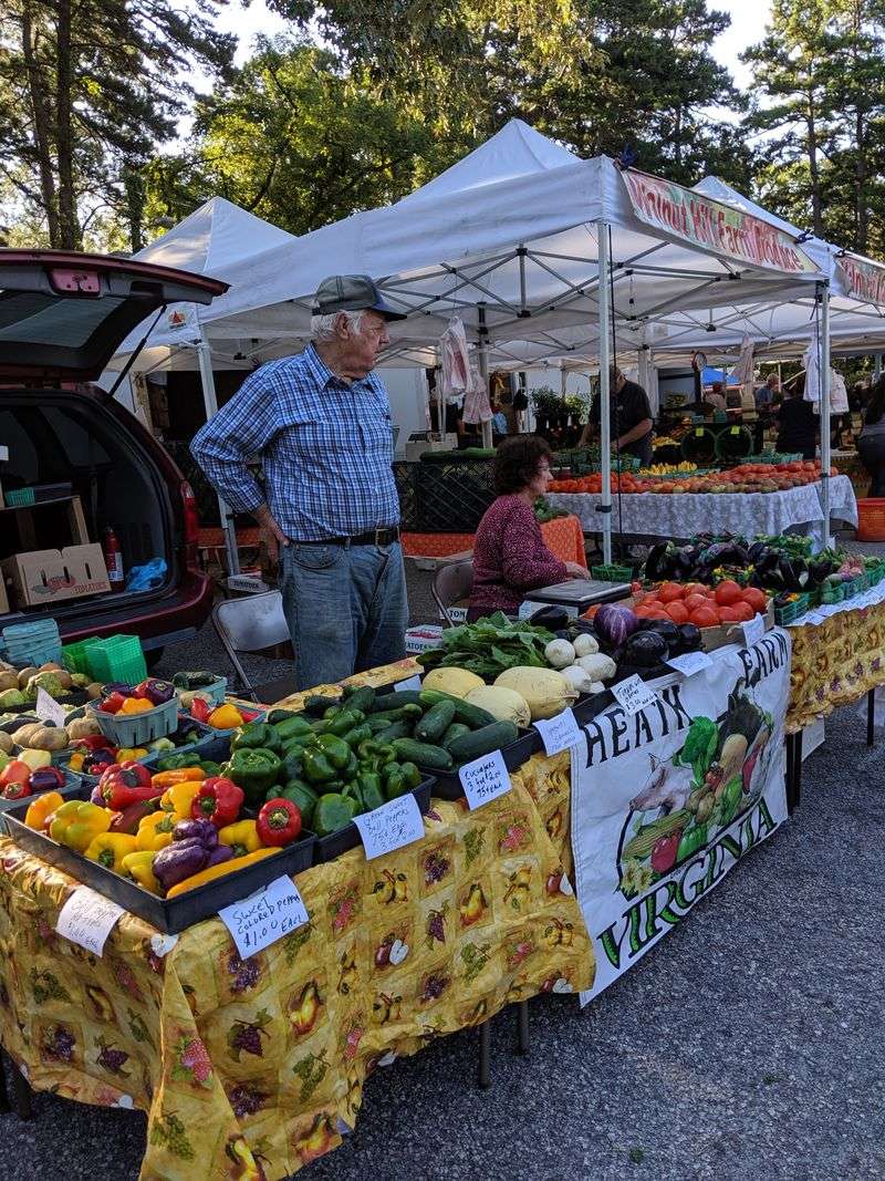 South of the James Farmers Market in Richmond, Virginia