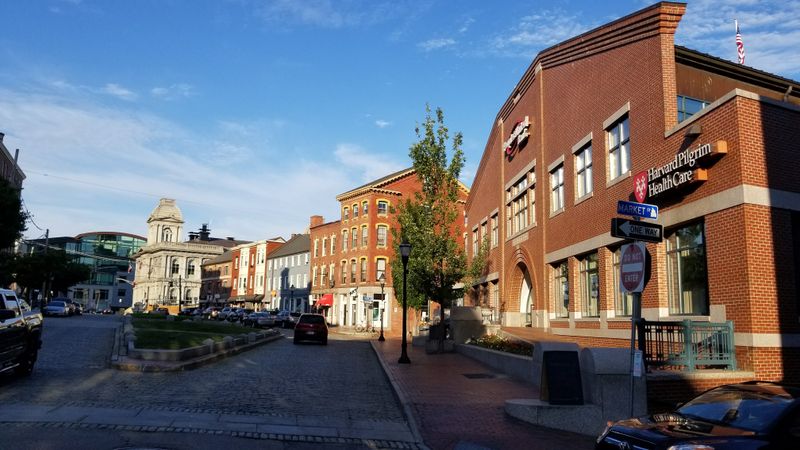 Morning In Historic Old Port, Portland