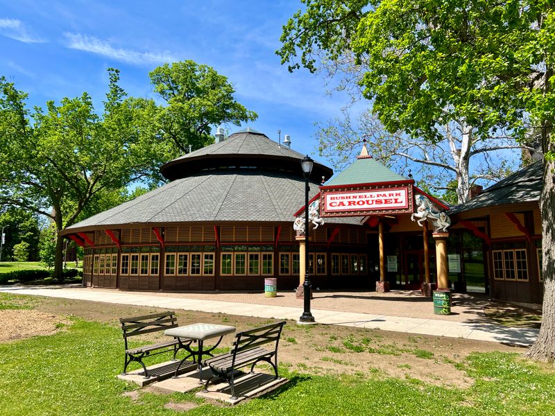 Bushnell Park Becomes A Leaf-Filled Centerpiece
