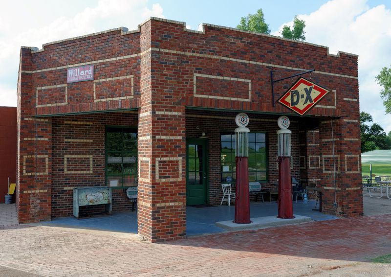 The Charm of an Authentic Route 66 Gas Station Setting
