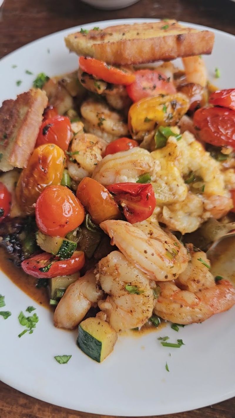 Shrimp and Grits That Justify the Journey