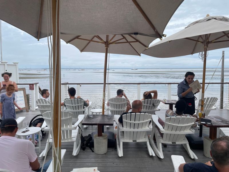 Wellfleet Oysters With A View Of The Water