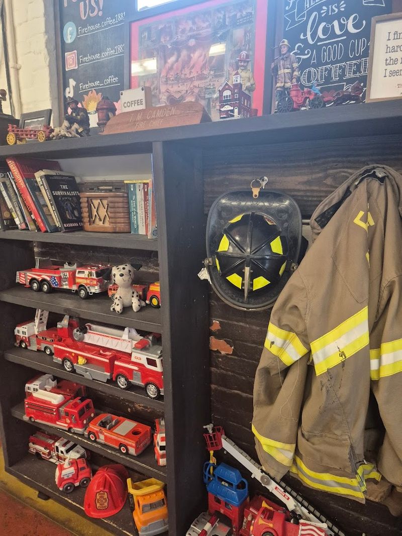 Vintage Fire Station Vibes Throughout