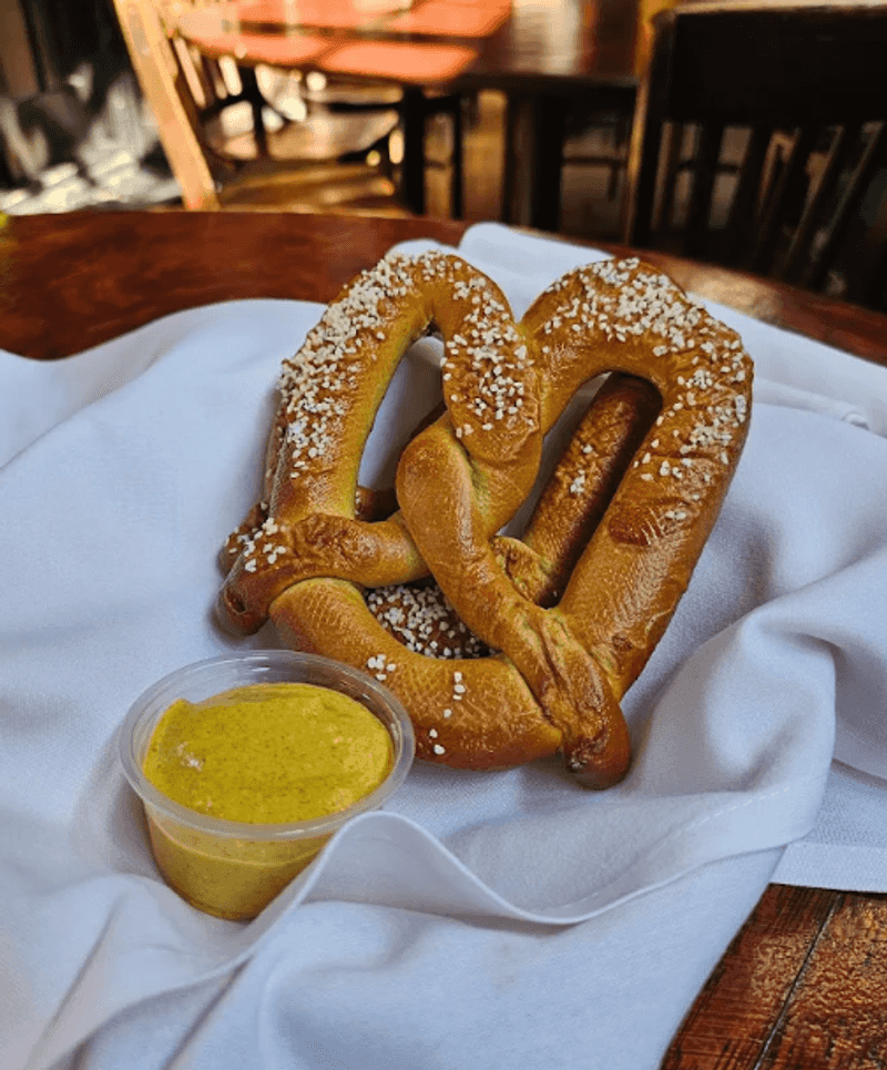 The Complimentary Pretzel That Sets the Tone Immediately