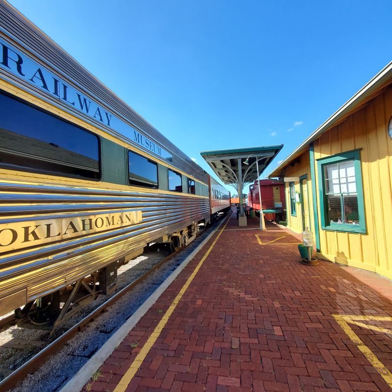 Climbing Aboard Authentic Vintage Rail Cars