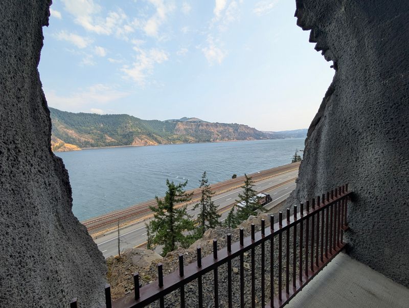 Five Windows Framing the Gorge