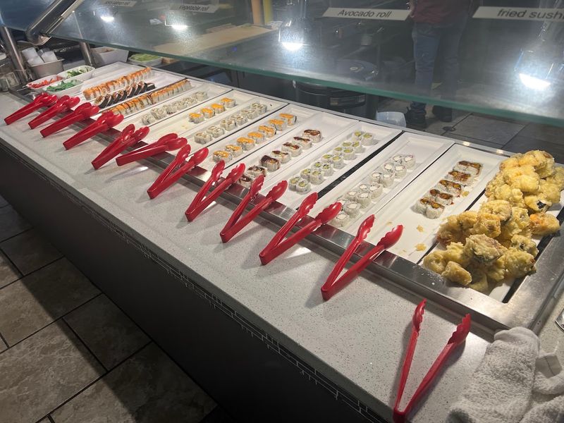 Fresh Sushi and a Buffet Spread That Covers Every Craving