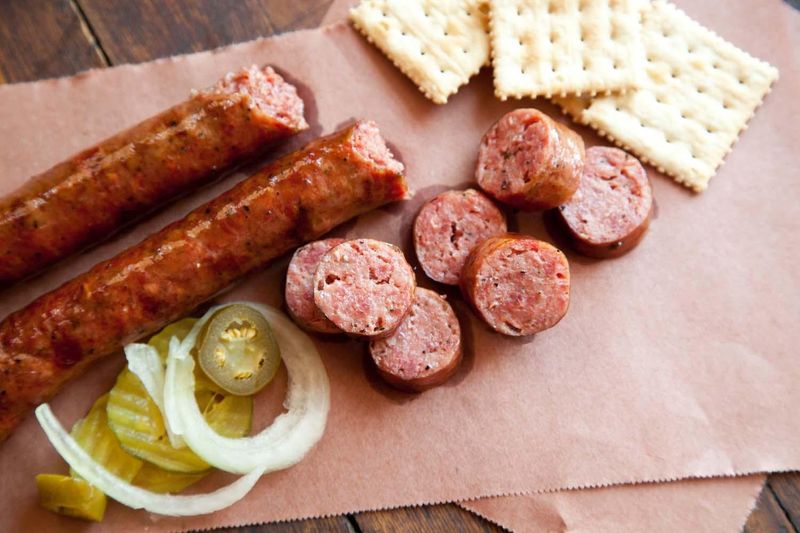 The Famous Elgin Hot Sausage