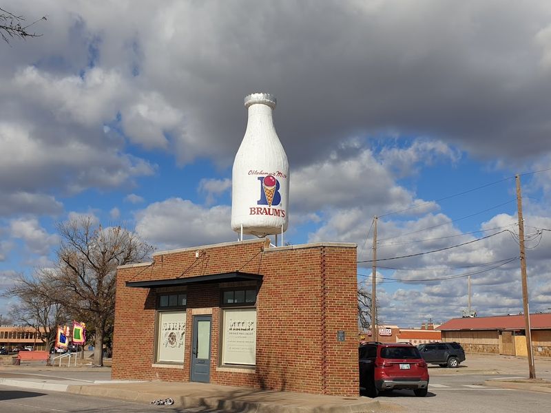 The Giant Milk Bottle That Stops Traffic