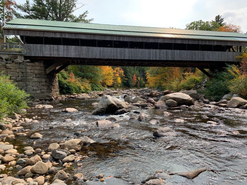 A Covered Bridge Straight Out Of A Movie