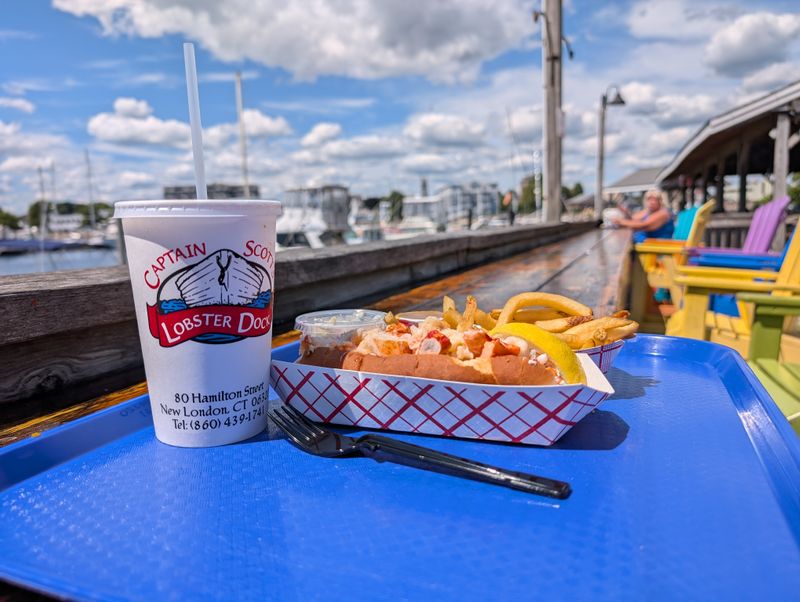 Captain Scott’s Lobster Dock, New London