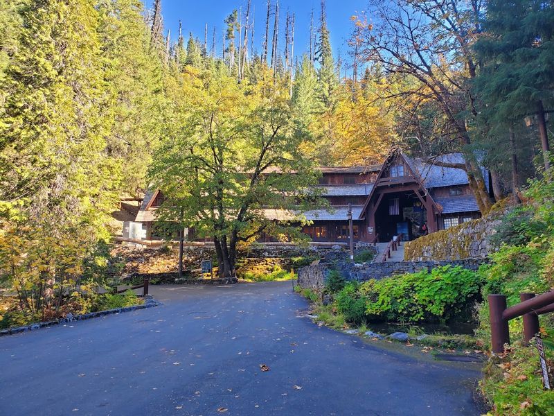 The Historic Chateau and the Lodge Under Restoration