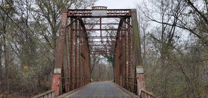 Historic Iron Bridge Near Fredericksburg