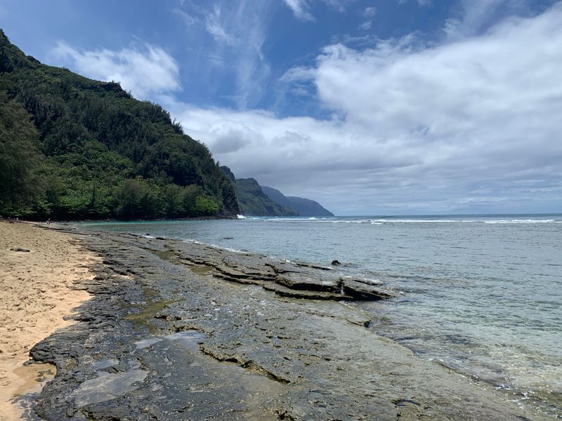 Remote And Wild Coastline
