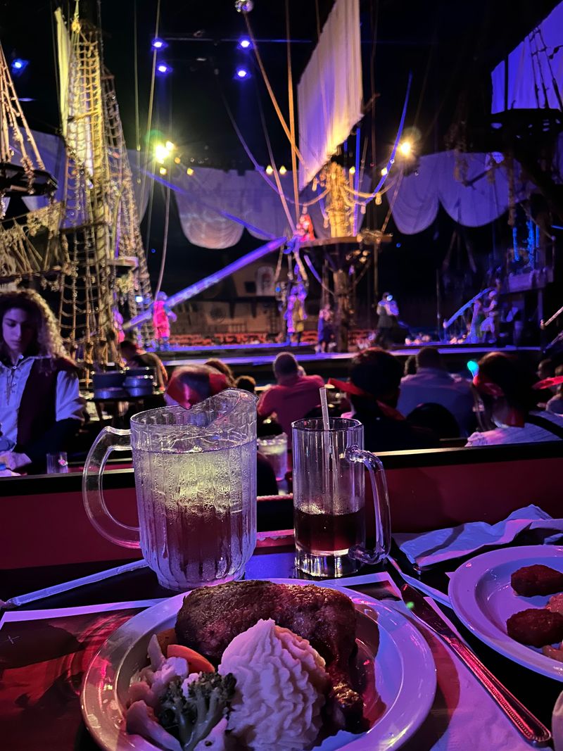 Tables Positioned Like Front-Row Deck Seating