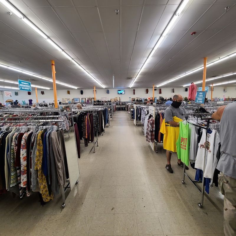 Clothing Sections Are Big Enough To Lose Your Friend For Real