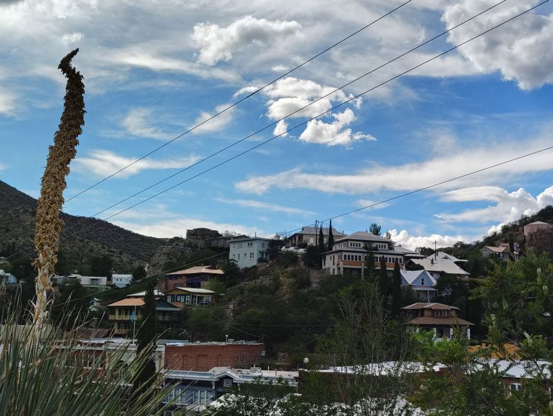 A Mining Town Perched In The Mule Mountains, Not The Desert Flats