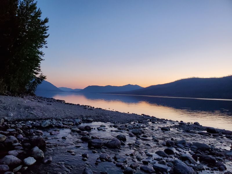 Lake McDonald Shoreline Lake McDonald Shoreline
