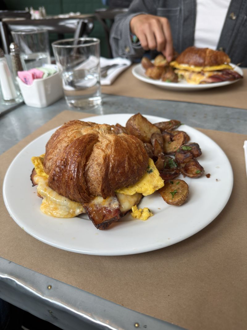 Breakfast Sandwich and Croissant Dishes