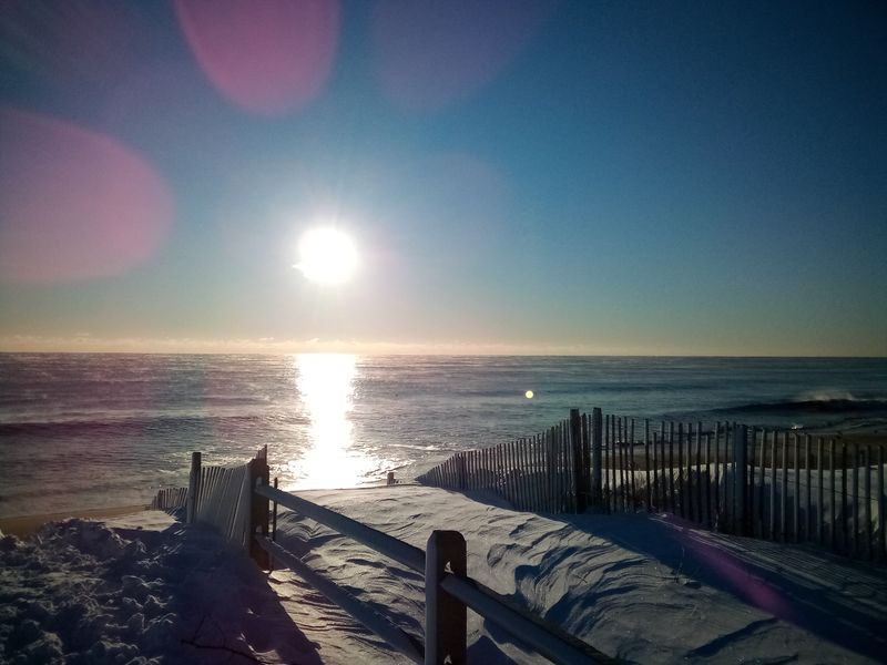 Sunset Watching from the Beach or Bay