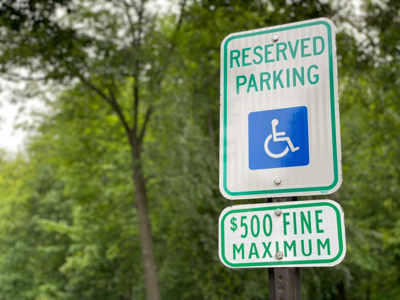 Parking In Reserved Handicap Spaces