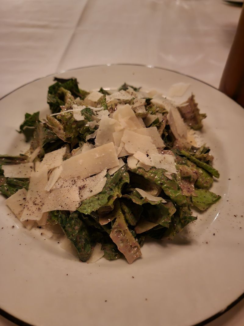 Caesar Salad Features Unique Vinegar-Based Dressing