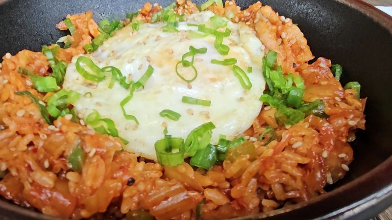 Kimchi Fried Rice Balances Flavor and Texture